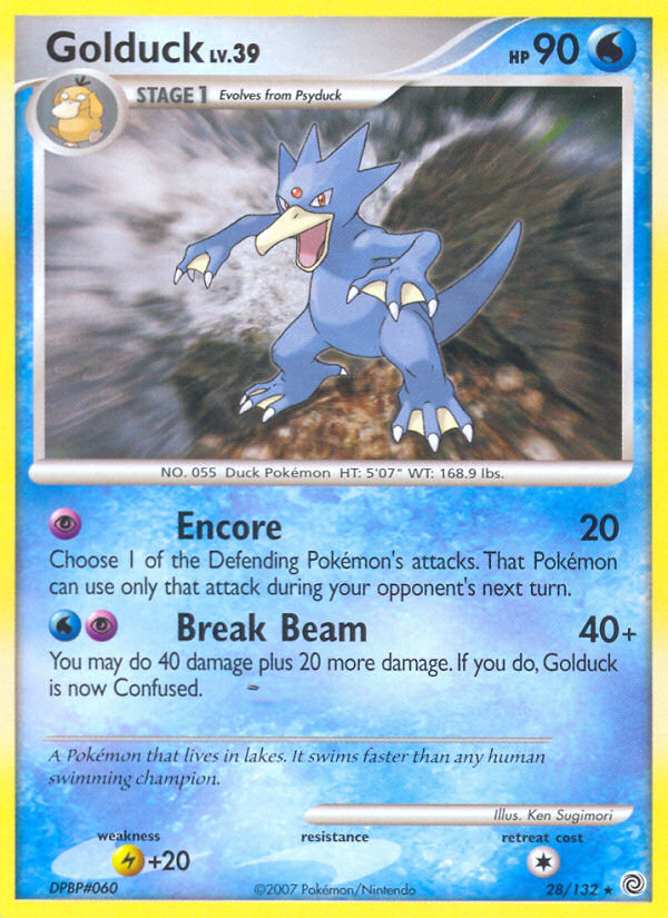 Golduck — Secret Wonders #028 / 132