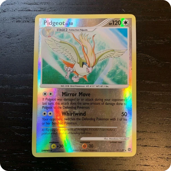Pidgeot — Secret Wonders #035 / 132