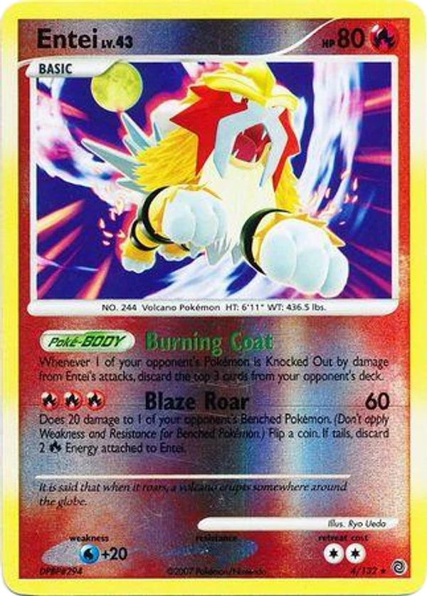 Entei — Secret Wonders #004 / 132