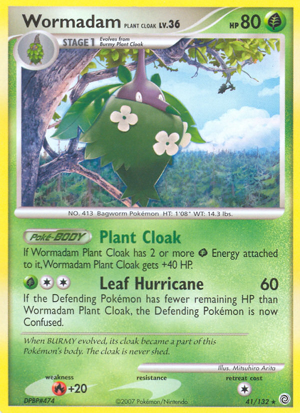 Wormadam Plant Cloak — Secret Wonders #041 / 132
