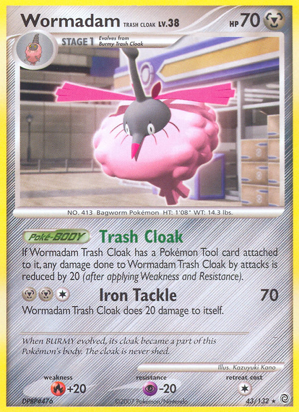 Wormadam Trash Cloak — Secret Wonders #043 / 132