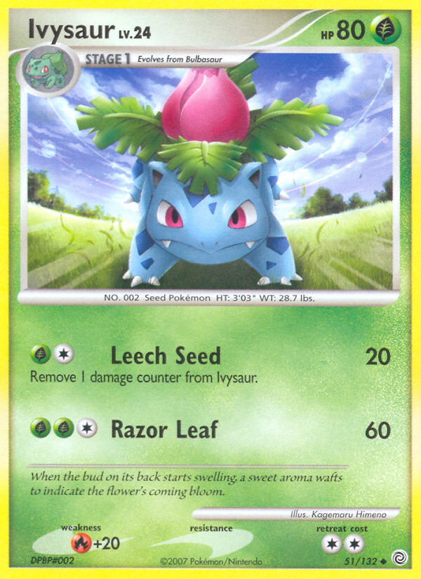 Ivysaur — Secret Wonders #051 / 132