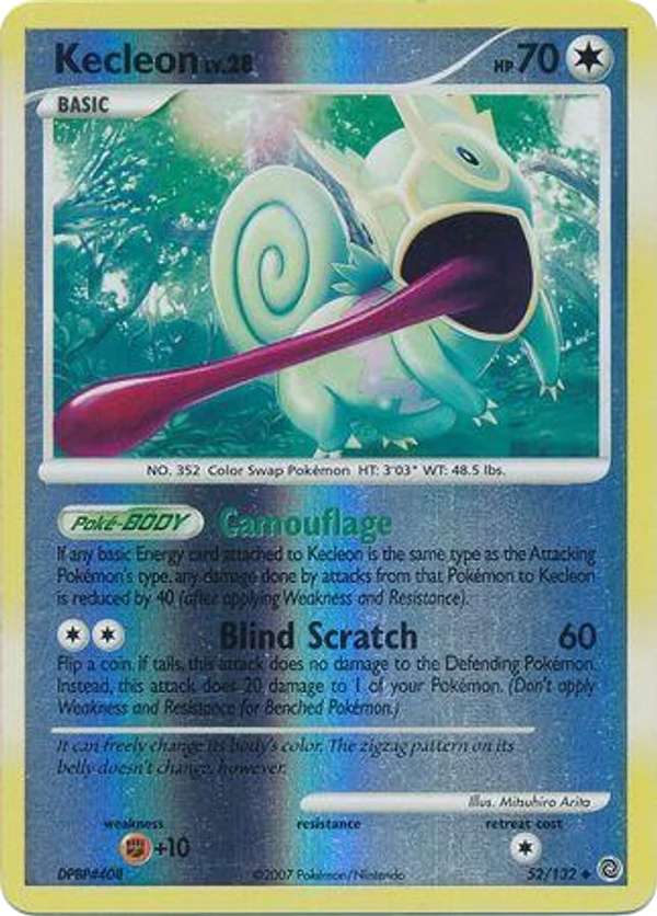 Kecleon — Secret Wonders #052 / 132