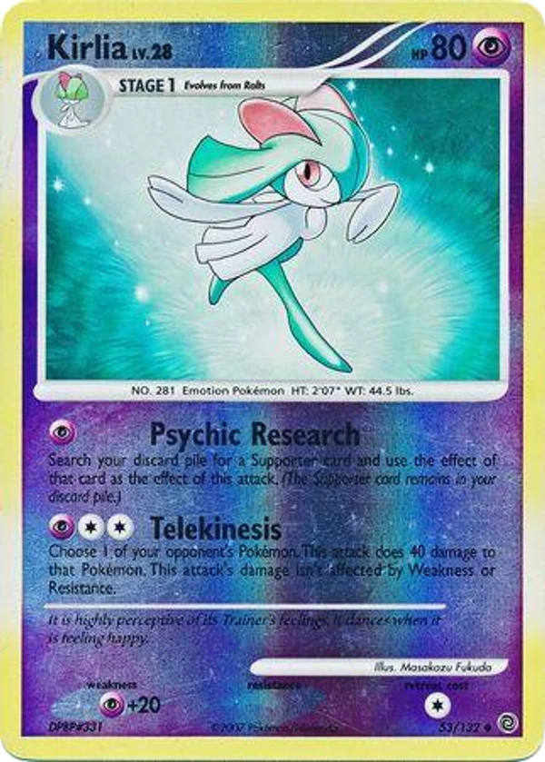 Kirlia — Secret Wonders #053 / 132