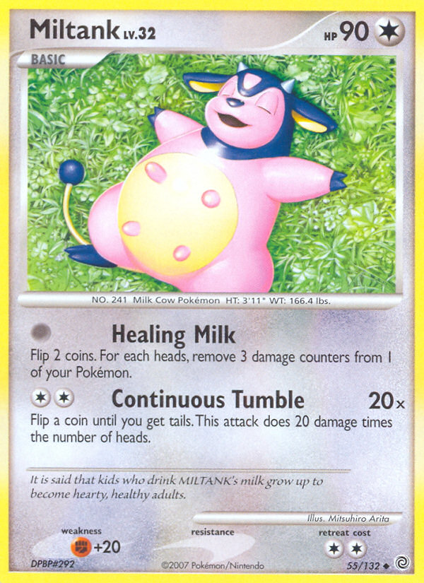 Miltank — Secret Wonders #055 / 132