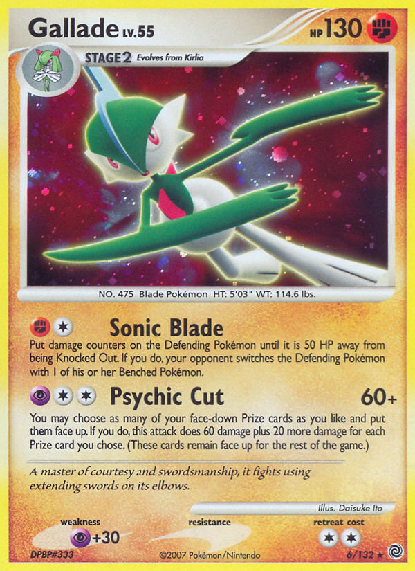 Gallade — Secret Wonders #006 / 132
