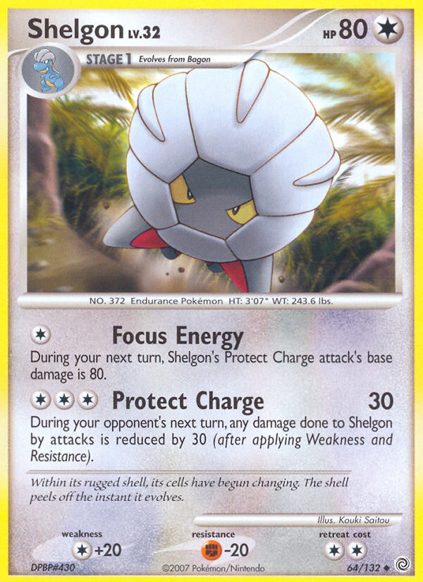 Shelgon — Secret Wonders #064 / 132