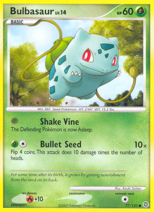 Bulbasaur — Secret Wonders #077 / 132