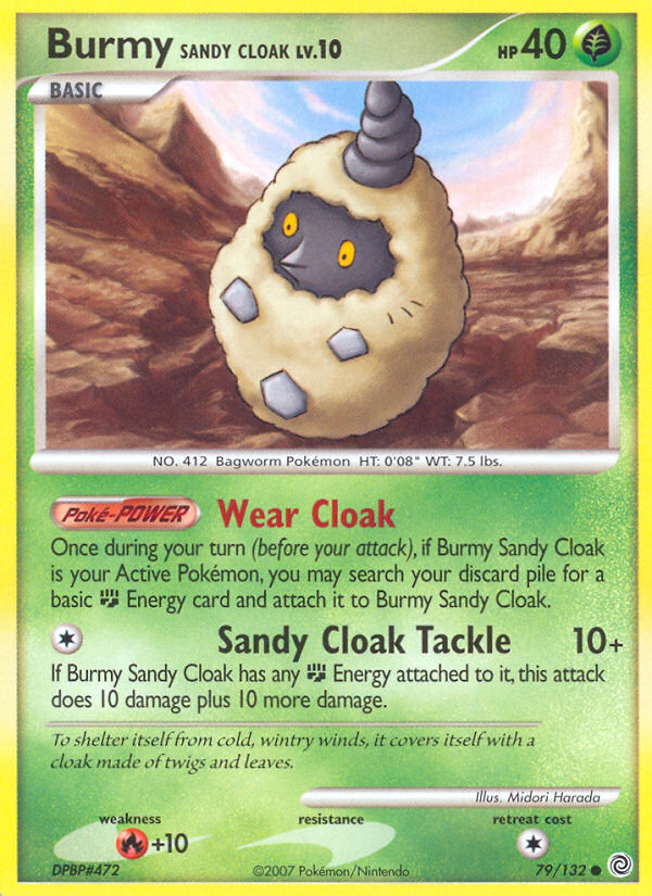 Burmy Sandy Cloak — Secret Wonders #079 / 132