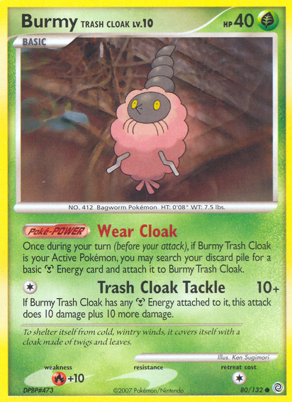 Burmy Trash Cloak — Secret Wonders #080 / 132