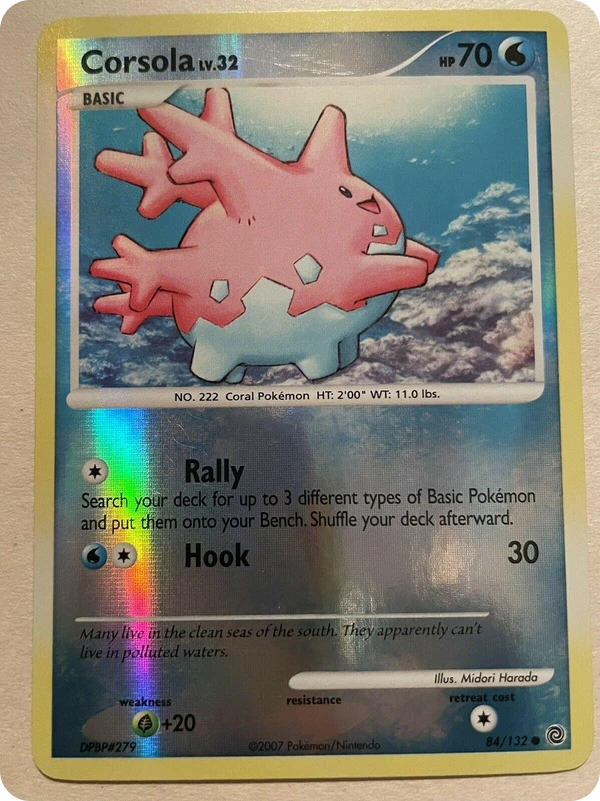 Corsola — Secret Wonders #084 / 132