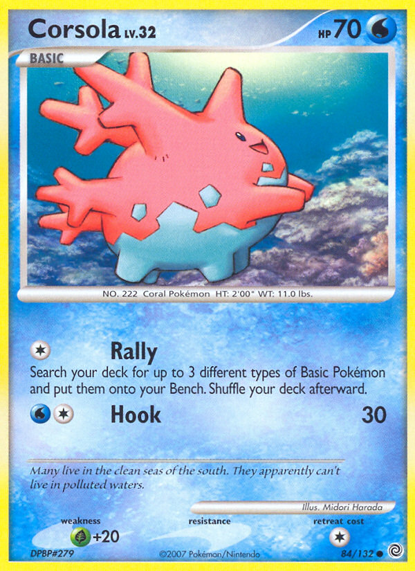 Corsola — Secret Wonders #084 / 132