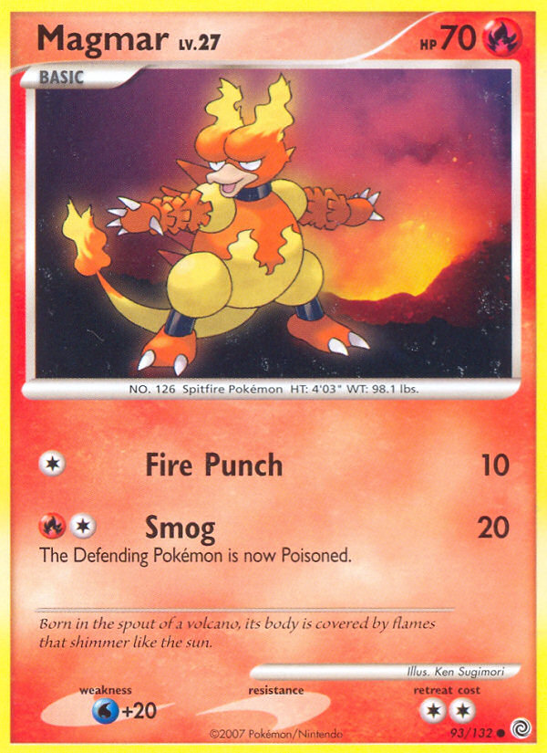 Magmar — Secret Wonders #093 / 132