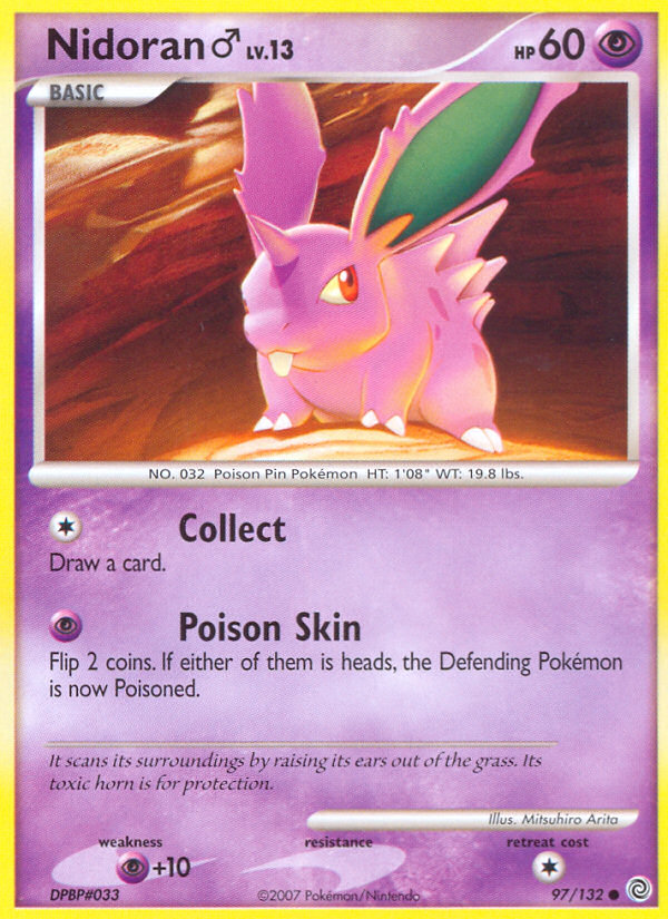 Nidoran ♂ — Secret Wonders #097 / 132