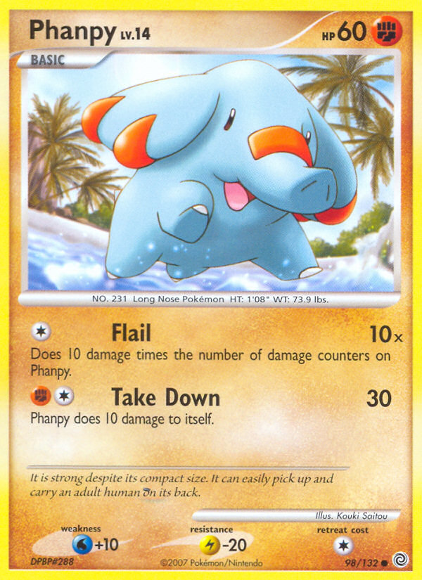 Phanpy — Secret Wonders #098 / 132