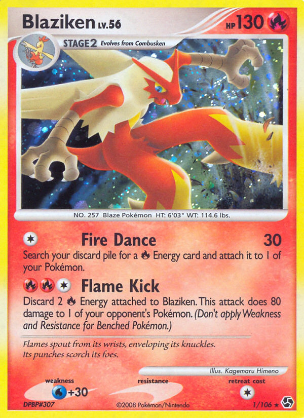Blaziken — Great Encounters #001 / 106