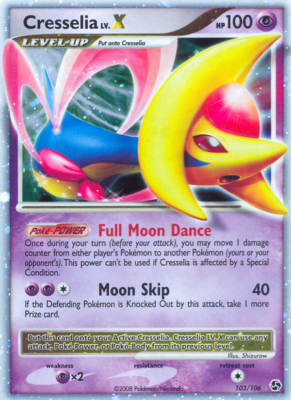Cresselia LV.X — Great Encounters #103 / 106