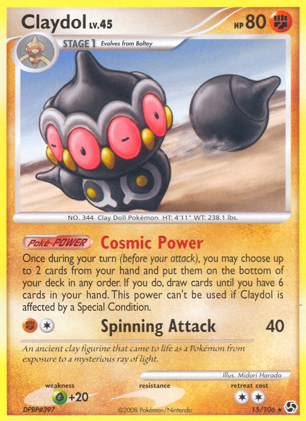 Claydol — Great Encounters #015 / 106