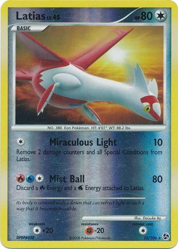 Latias — Great Encounters #022 / 106