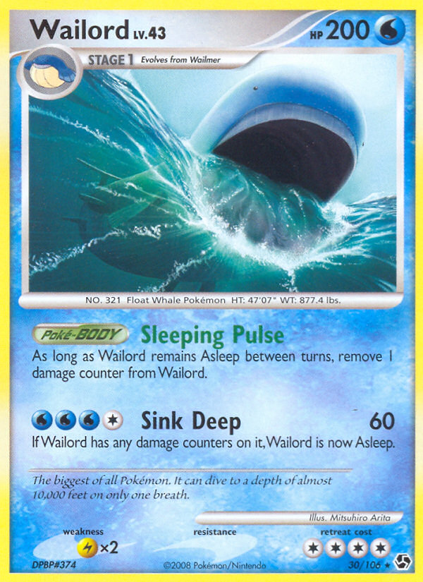 Wailord — Great Encounters #030 / 106