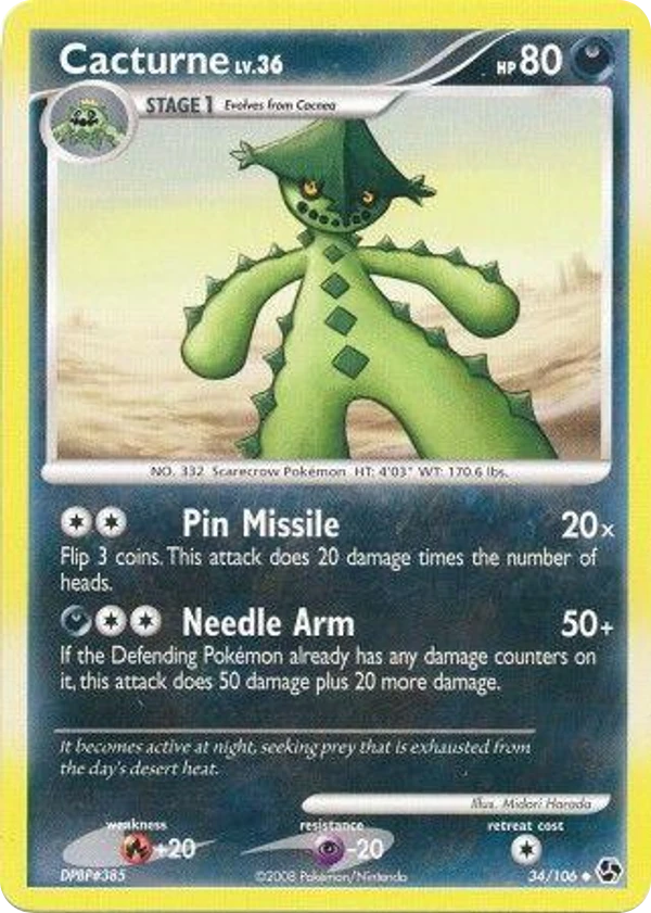 Cacturne — Great Encounters #034 / 106