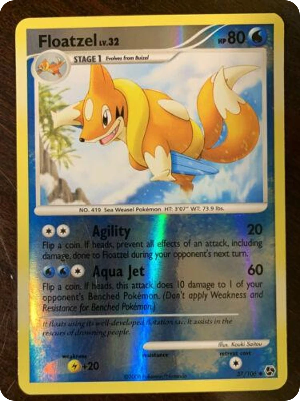 Floatzel — Great Encounters #037 / 106