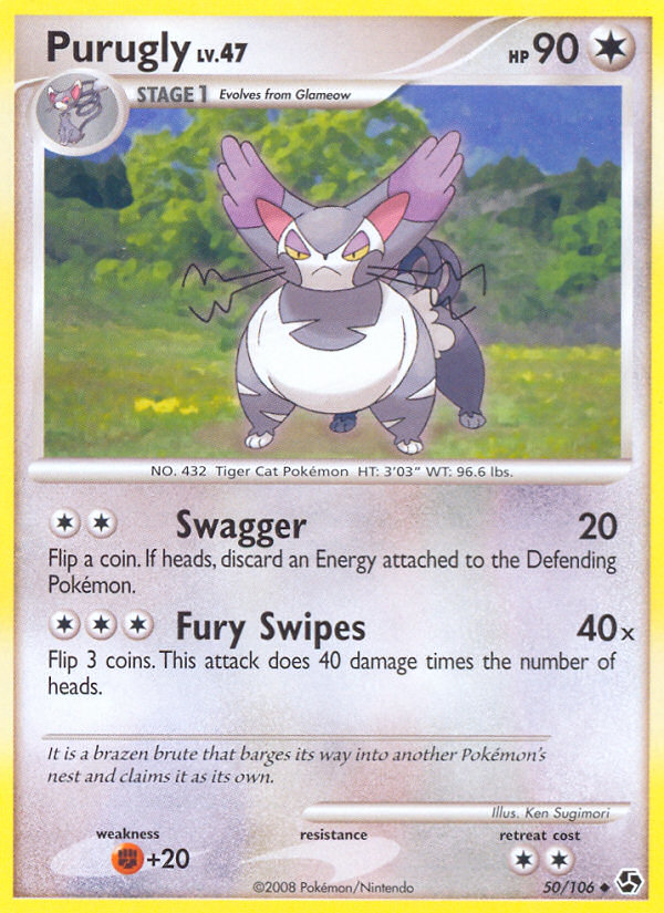 Purugly — Great Encounters #050 / 106