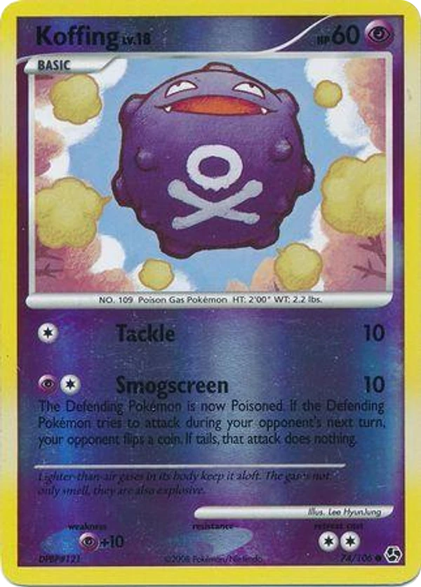 Koffing — Great Encounters #074 / 106