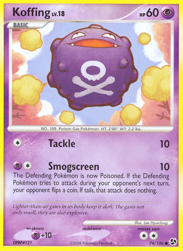 Koffing — Great Encounters #074 / 106