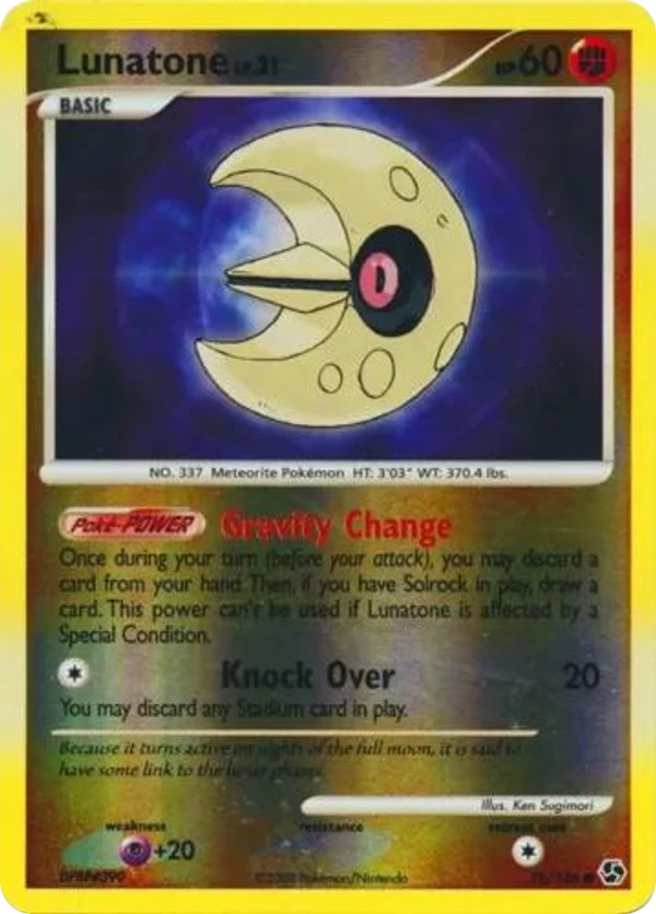 Lunatone — Great Encounters #076 / 106