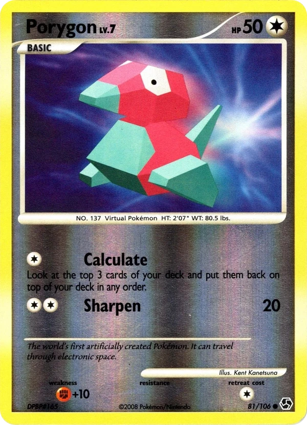 Porygon — Great Encounters #081 / 106
