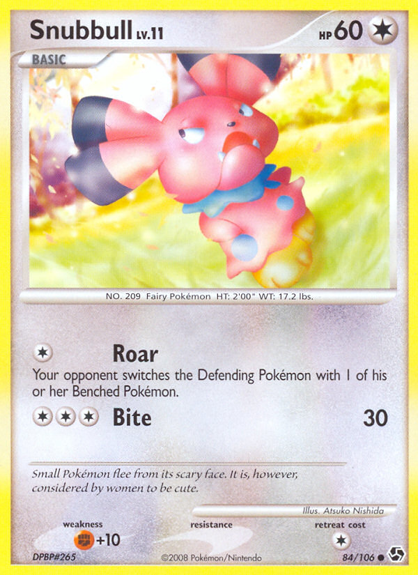 Snubbull — Great Encounters #084 / 106