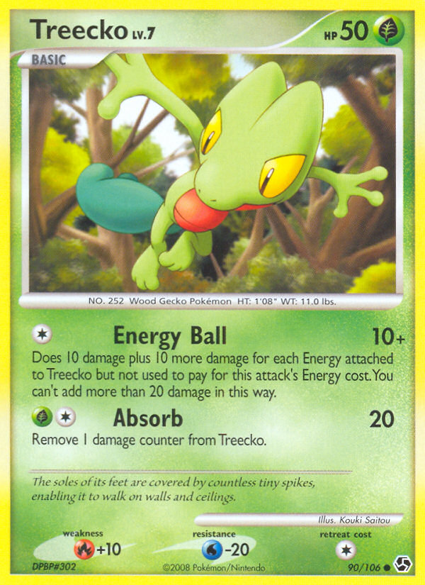Treecko — Great Encounters #090 / 106