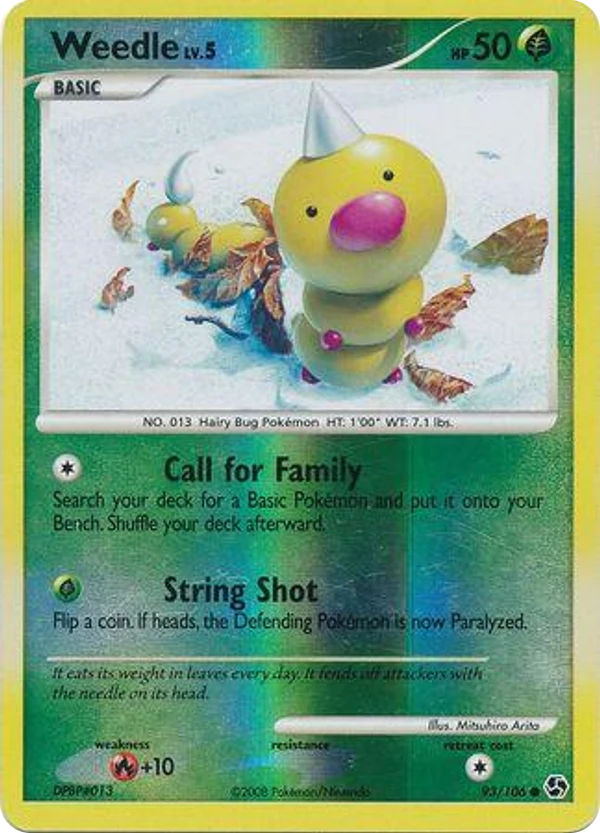 Weedle — Great Encounters #093 / 106