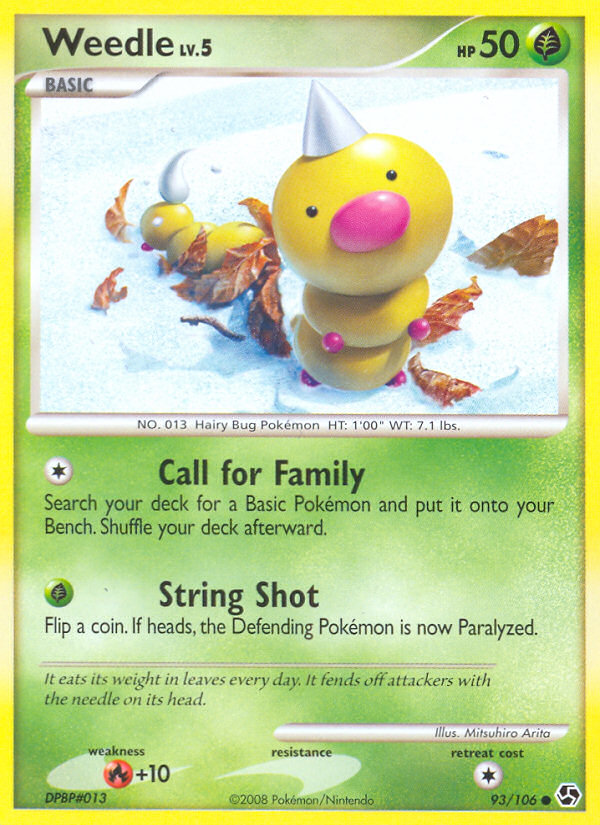 Weedle — Great Encounters #093 / 106