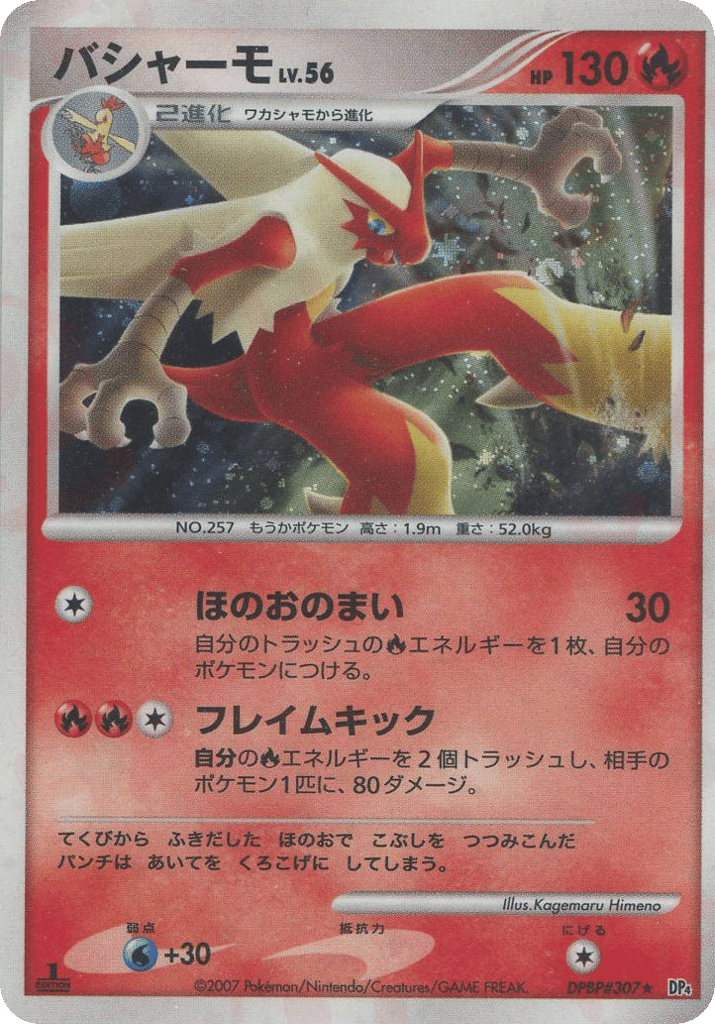 Blaziken — Moonlit Pursuit #307 / 70