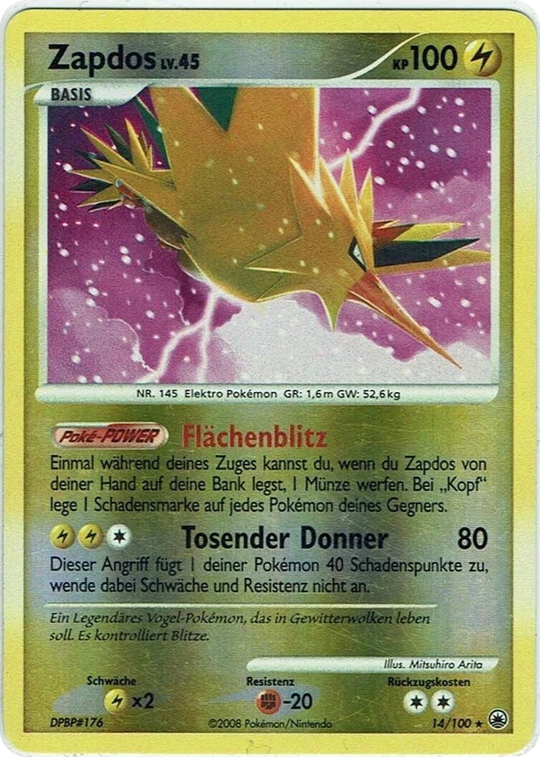 Zapdos — Majestic Dawn #014 / 100