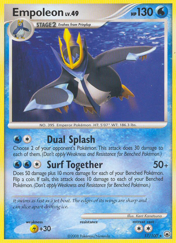 Empoleon — Majestic Dawn #017 / 100