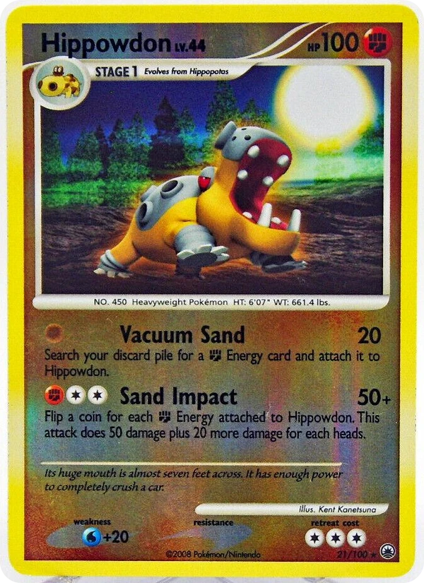 Hippowdon — Majestic Dawn #021 / 100