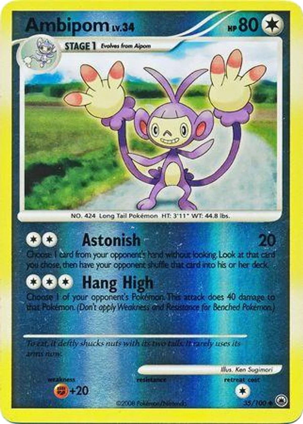 Ambipom — Majestic Dawn #035 / 100