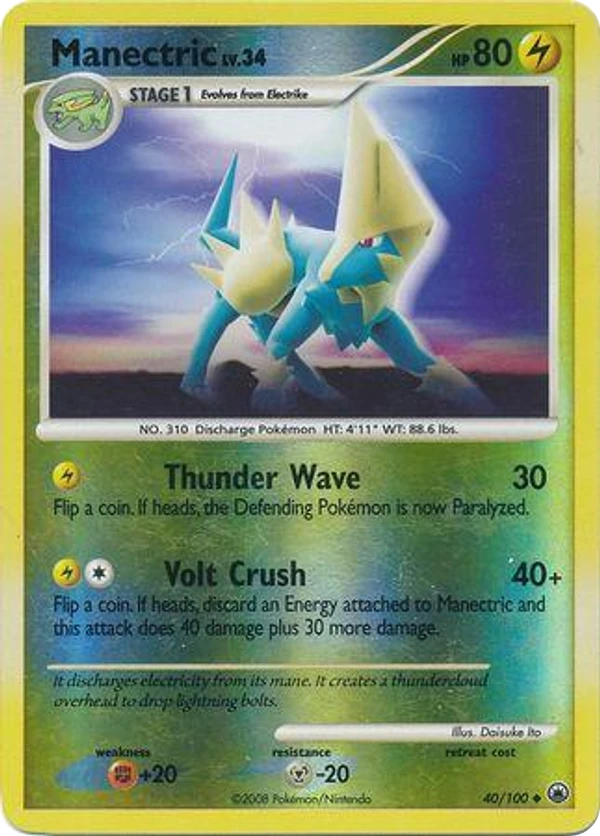 Manectric — Majestic Dawn #040 / 100