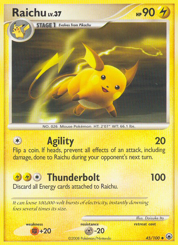 Raichu — Majestic Dawn #045 / 100
