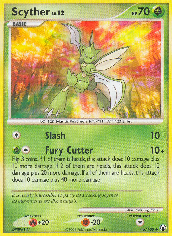 Scyther — Majestic Dawn #046 / 100