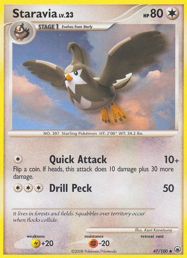 Staravia — Majestic Dawn #047 / 100
