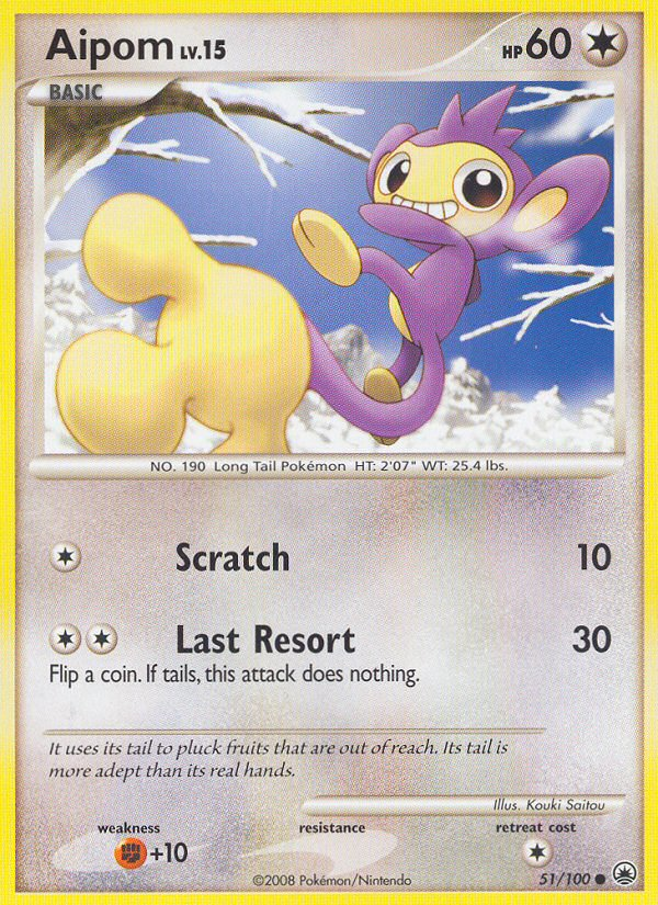Aipom — Majestic Dawn #051 / 100