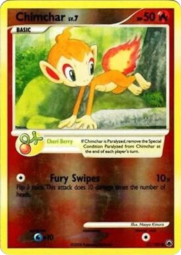 Chimchar — Majestic Dawn #057 / 100