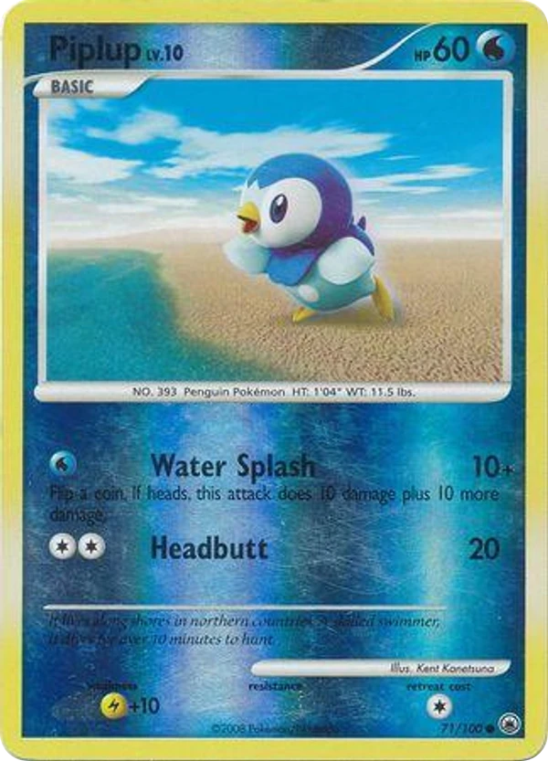 Piplup — Majestic Dawn #071 / 100