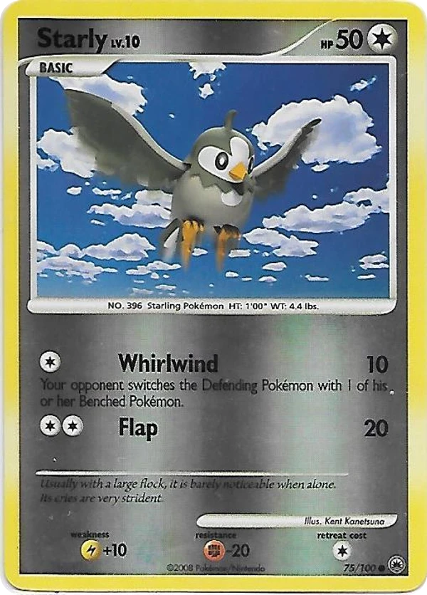 Starly — Majestic Dawn #075 / 100