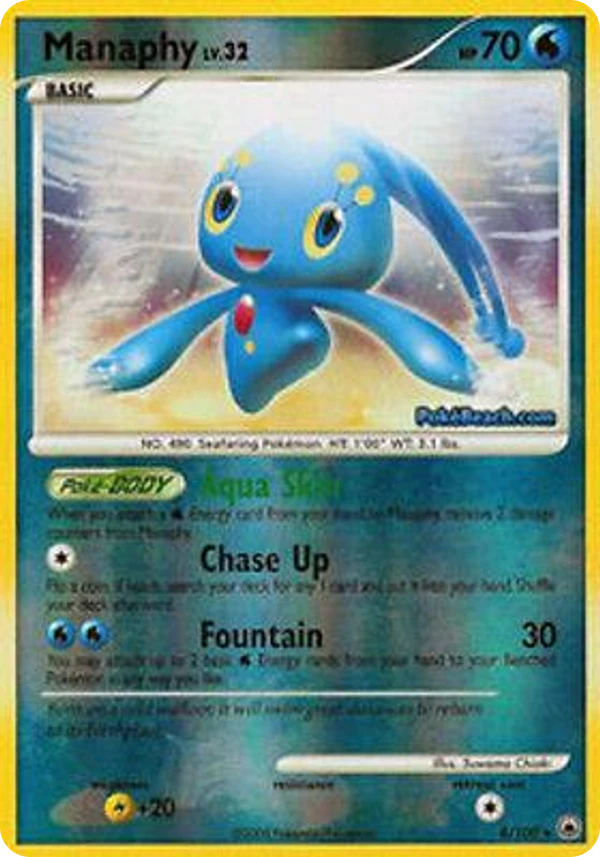 Manaphy — Majestic Dawn #008 / 100