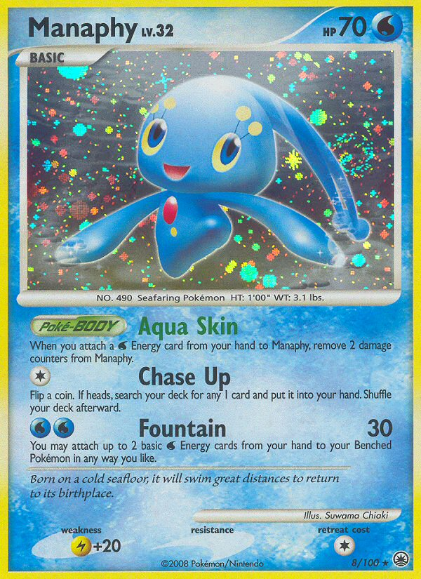Manaphy — Majestic Dawn #008 / 100